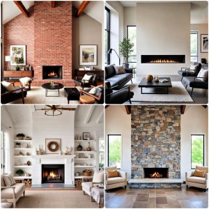 floor to ceiling fireplace ideas