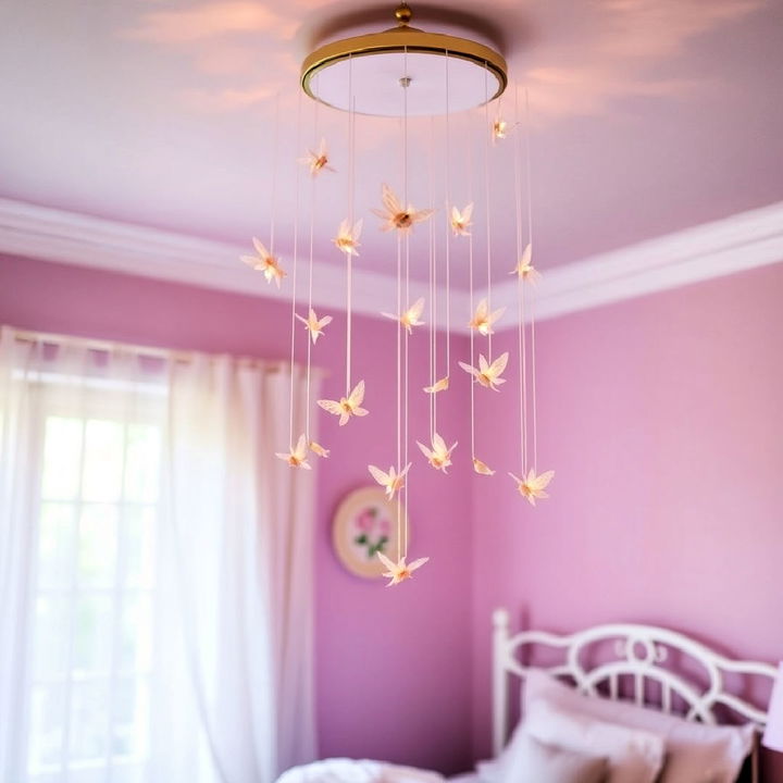 flower fairy ceiling mobile