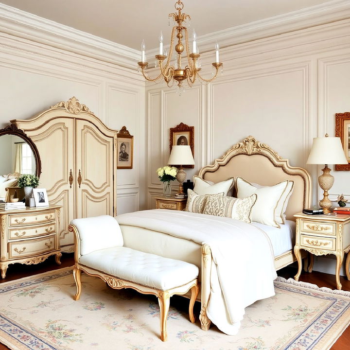 french inspired furniture for bedroom