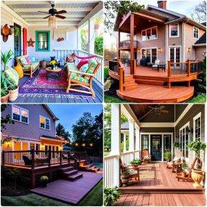 front porch deck ideas