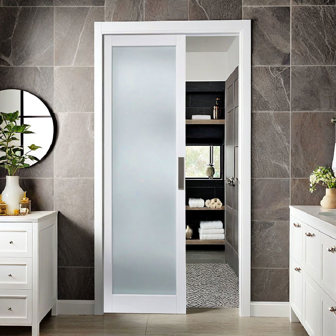 15 Bathroom Pocket Door Ideas For A Clean Look 