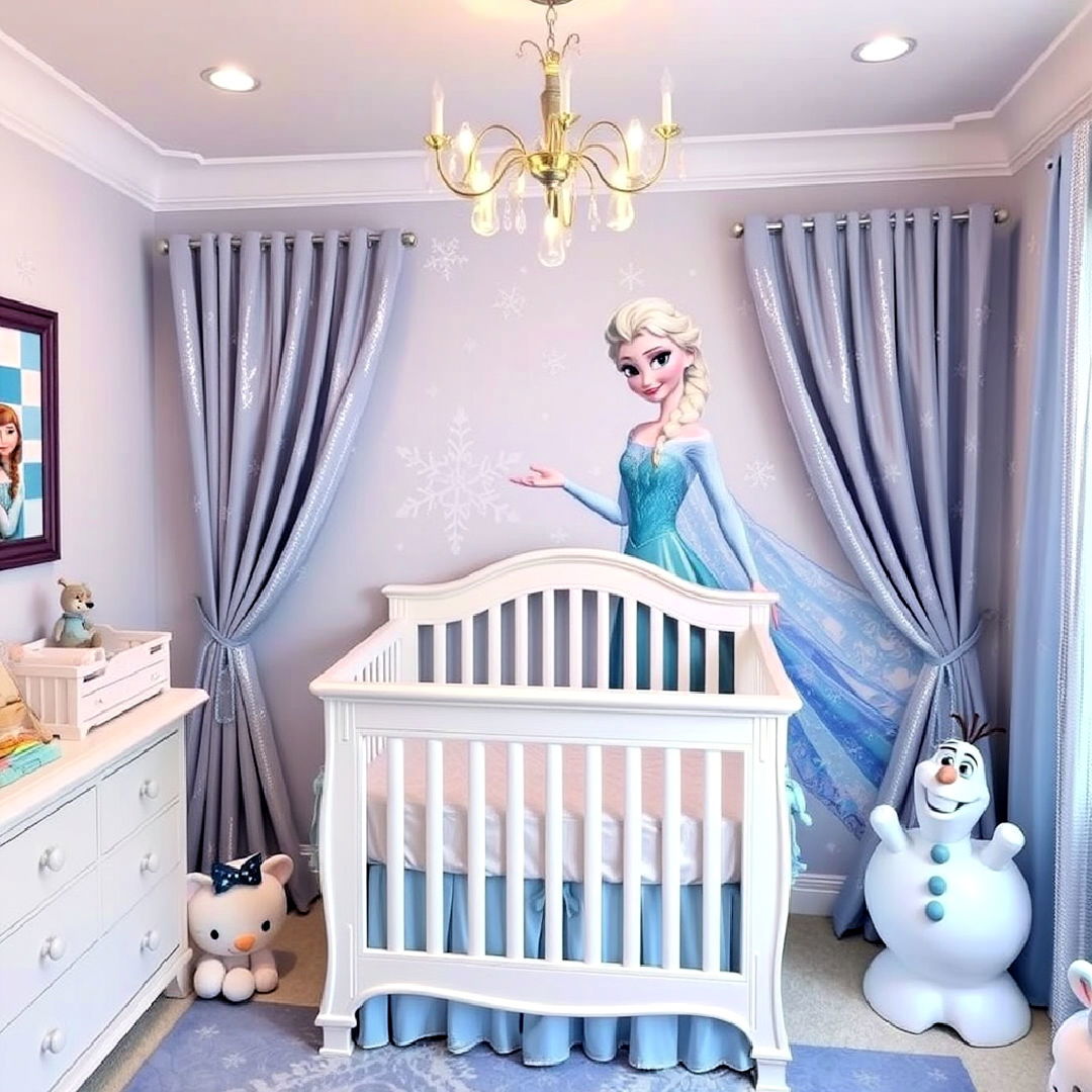 frozen themed nursery idea