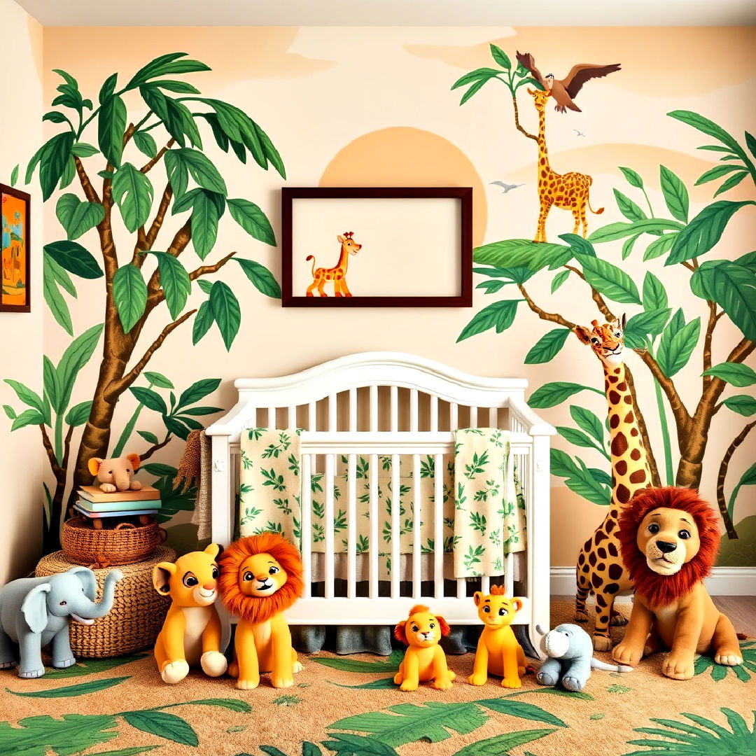 fun lion king safari nursery