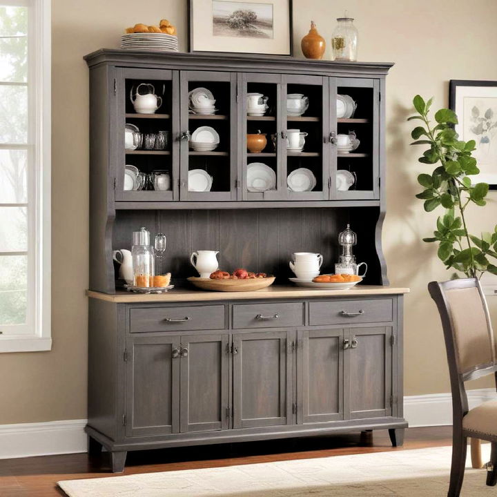 functional buffet hutch combo