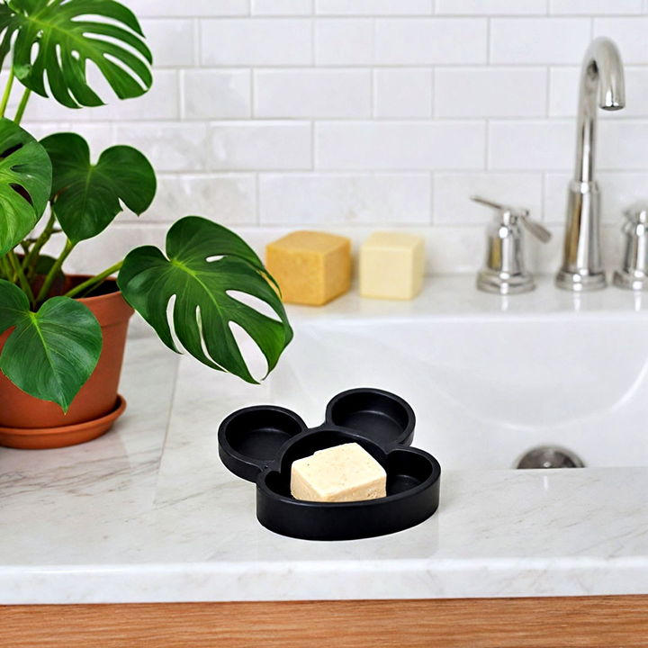 functional mickey mouse soap dish