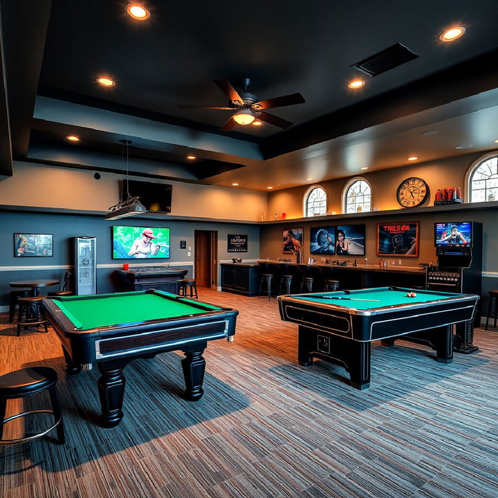 game room in a house