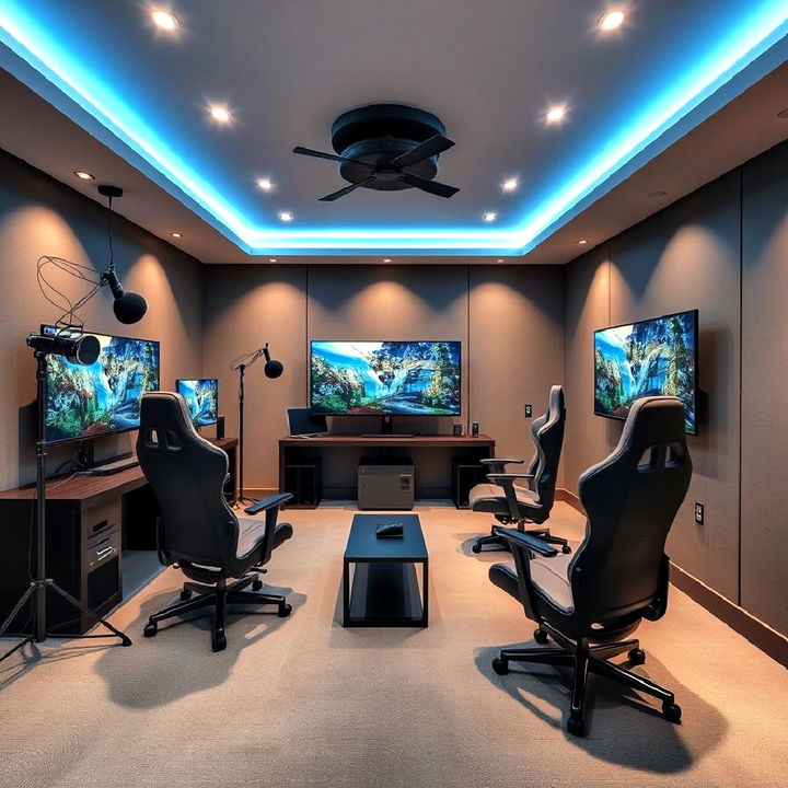 game room into a mini e sports