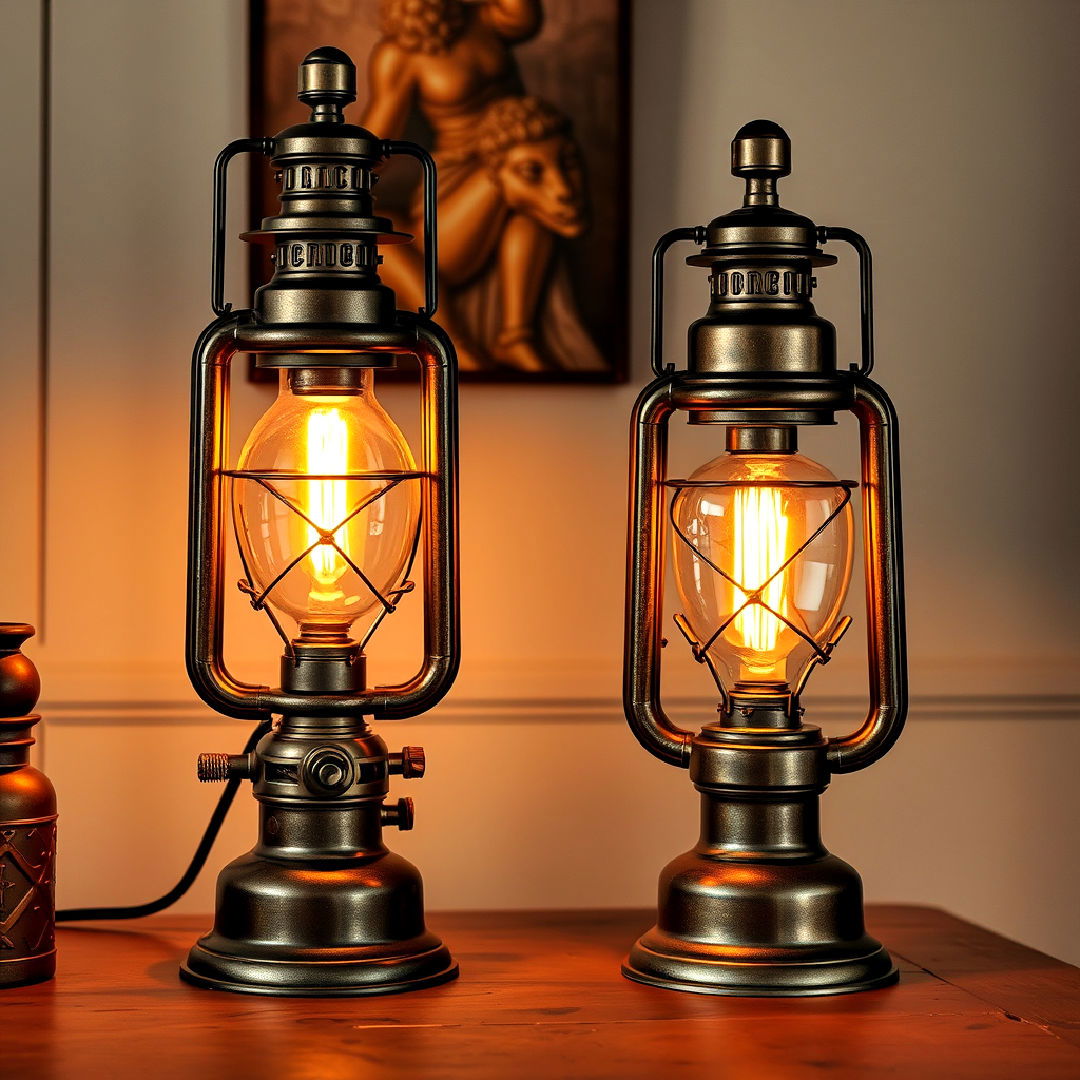 gas lamp style lighting