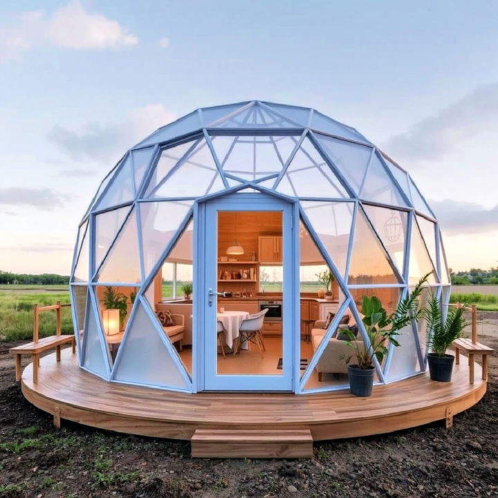 geodesic dome tiny house