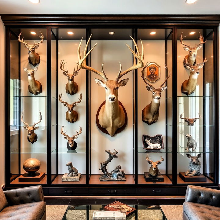 glass display cases to showcase your trophies