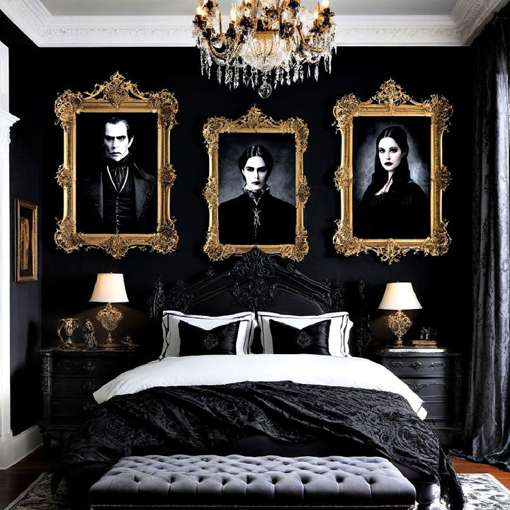 gothic art and portraits for a dark ambiance