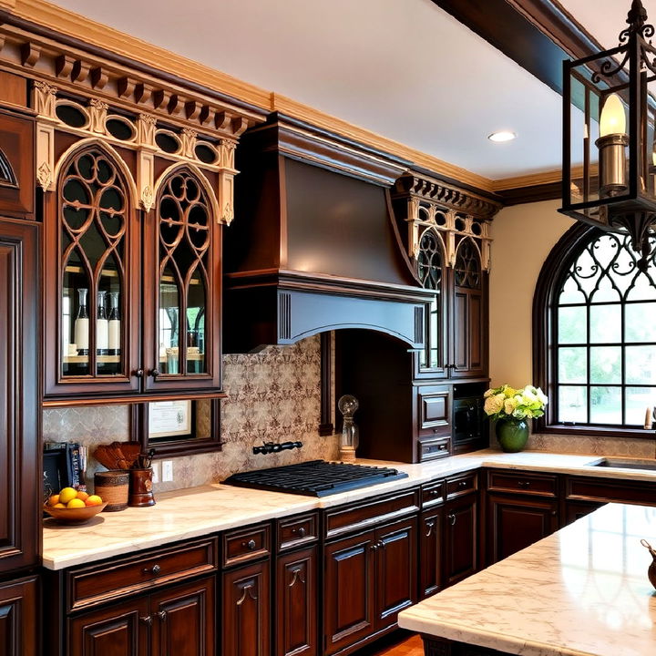 gothic style crown molding