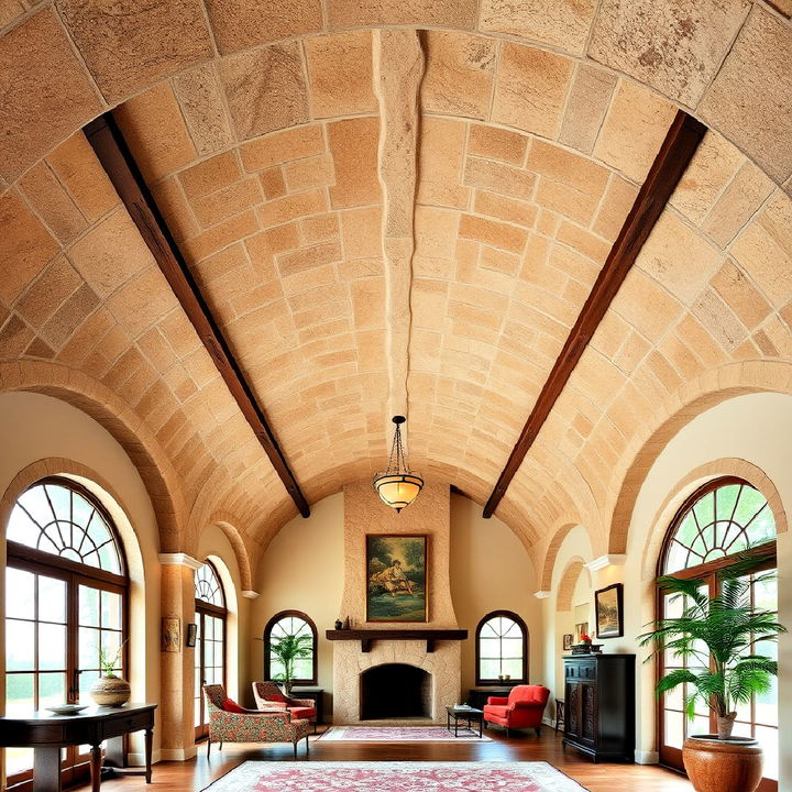 grand barrel vault ceilings