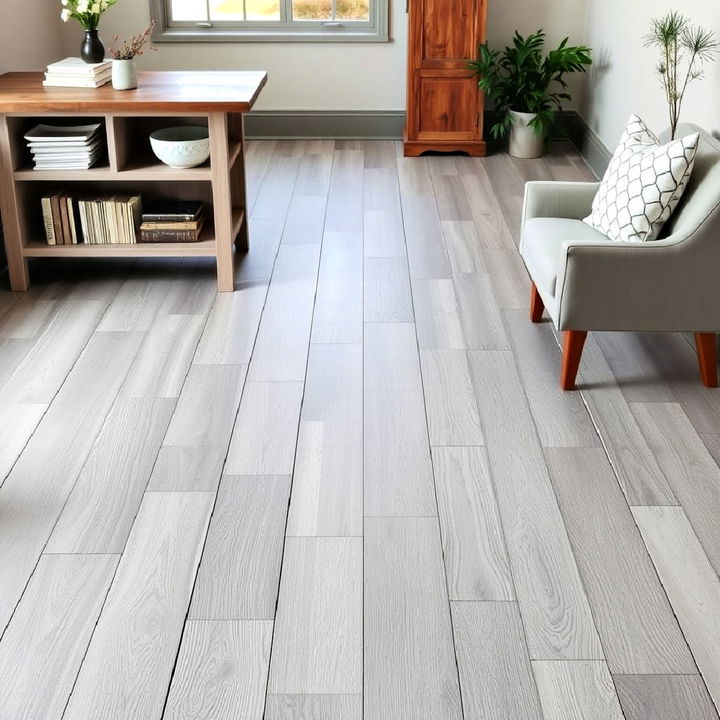 grey toned wood floor