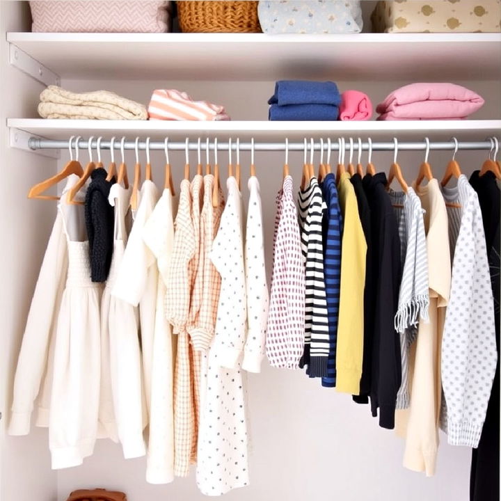 hanging rod extenders double your closet’s hanging space