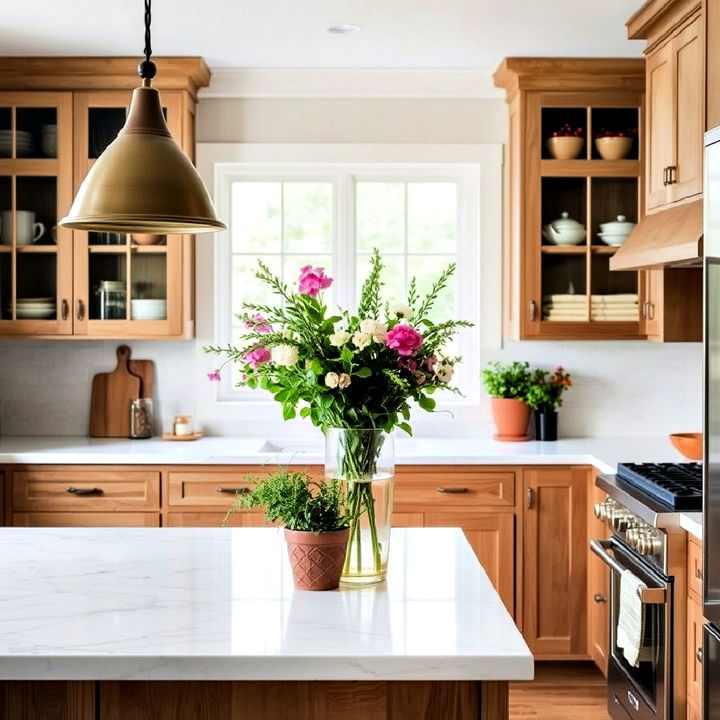 harmonizing kitchen with nature