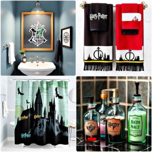 harry potter bathroom ideas