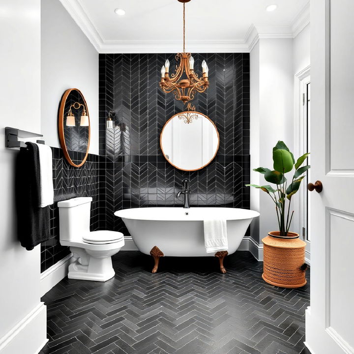 herringbone design to redefine your floor