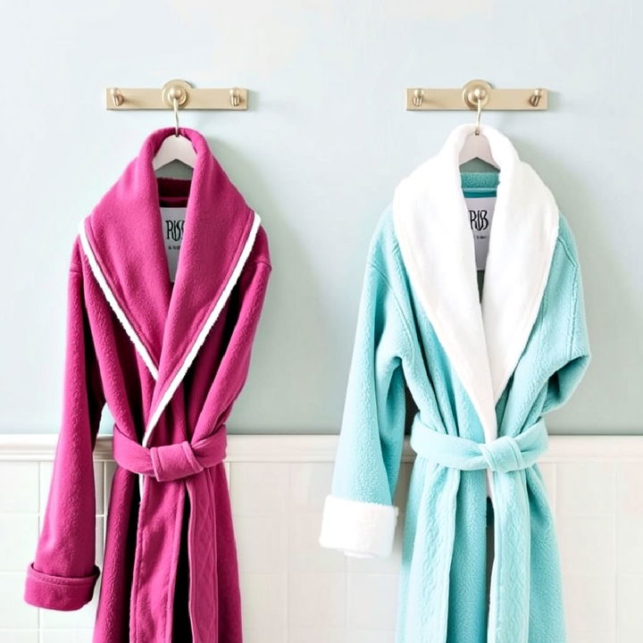 his and her bathrobes