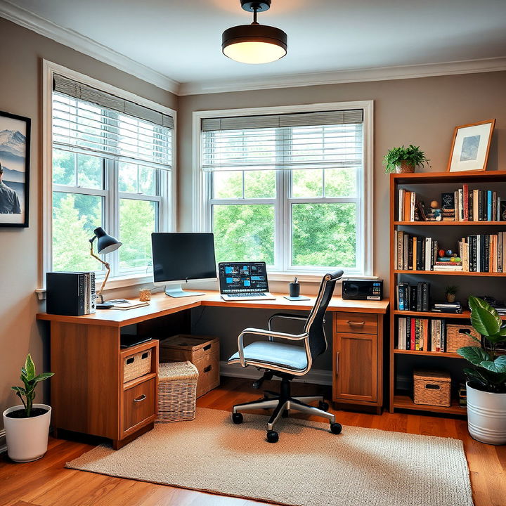 home office dedicated space for work