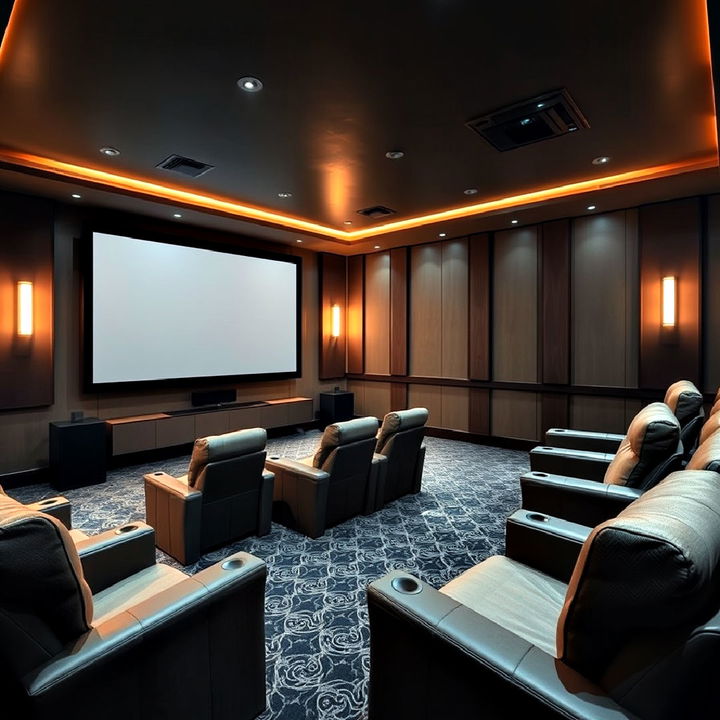 home theater for an immersive experience of a movie theater at home