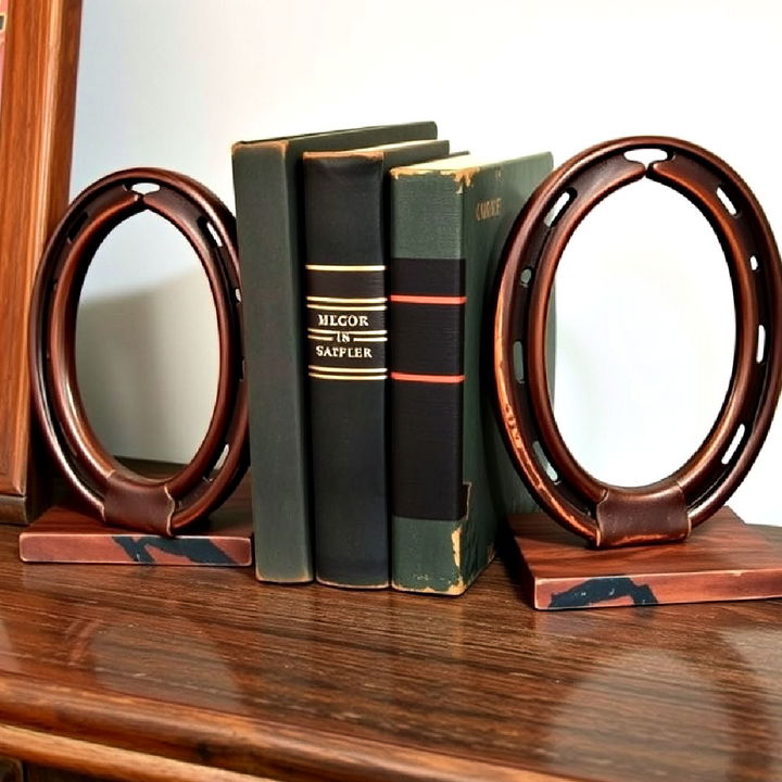 horseshoe decoration for cowboy room