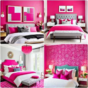 hot pink bedroom ideas