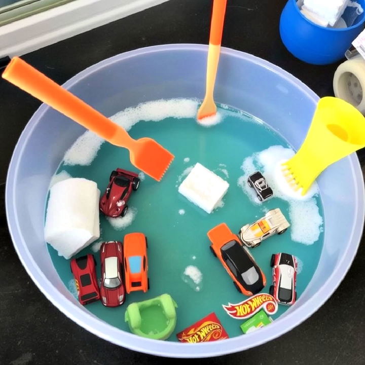 hot wheels car wash activity