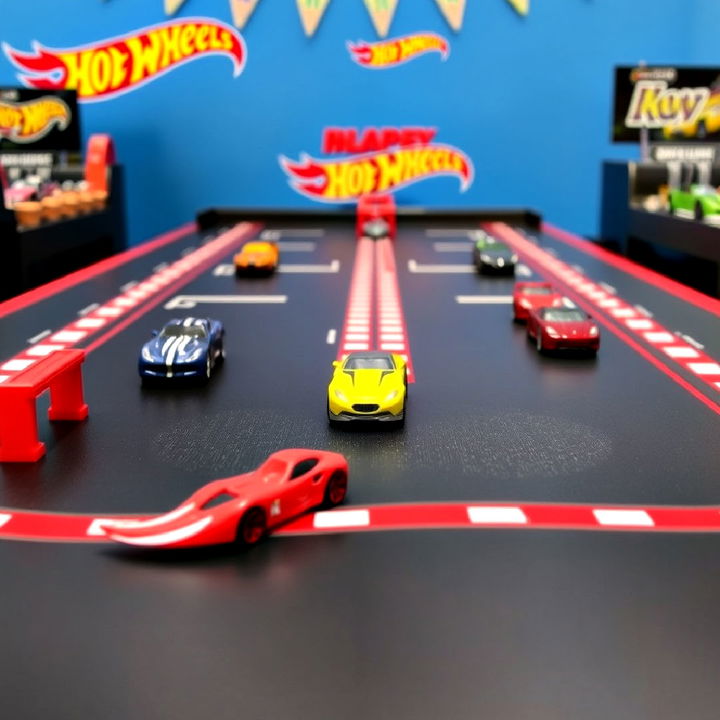 hot wheels racing tournament to keep the kids entertained