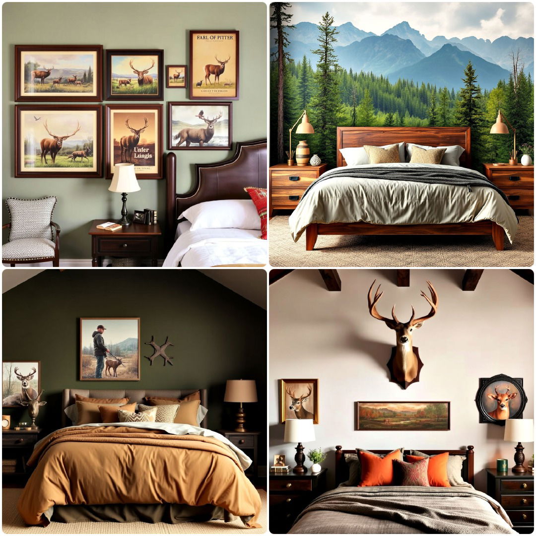 15 Hunting-Themed Bedroom Ideas To Bring Nature Indoors