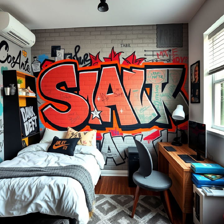 hypebeast room street art mural