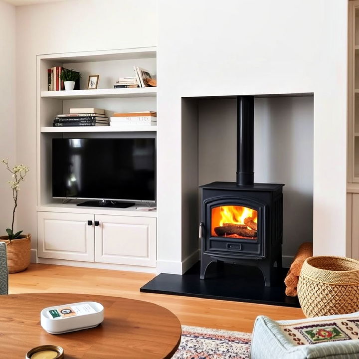 integrate technology wood stove surround