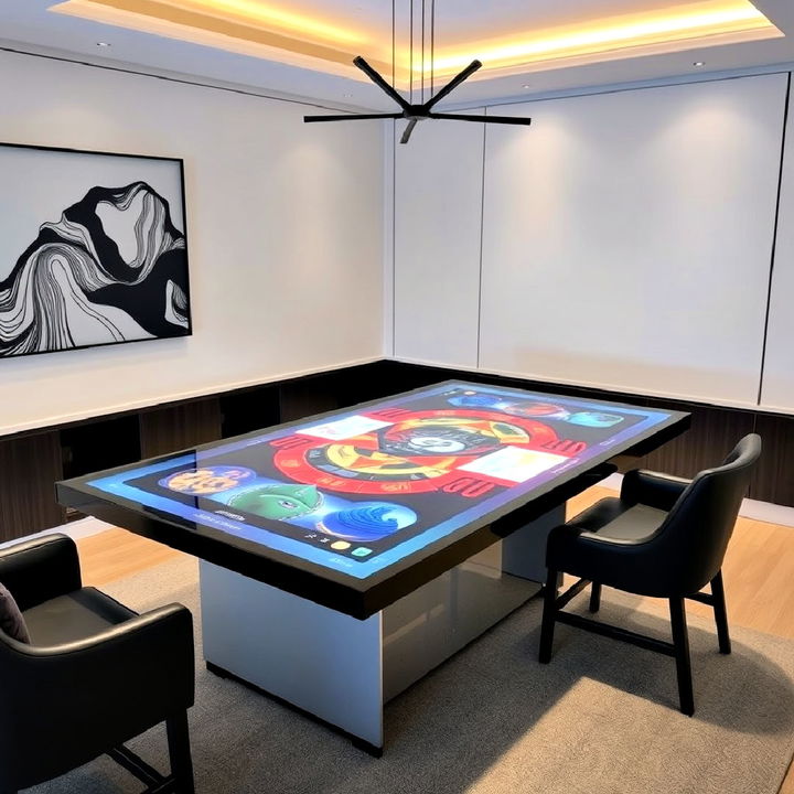 interactive touchscreen gaming table