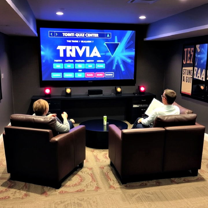 interactive trivia and quiz zone