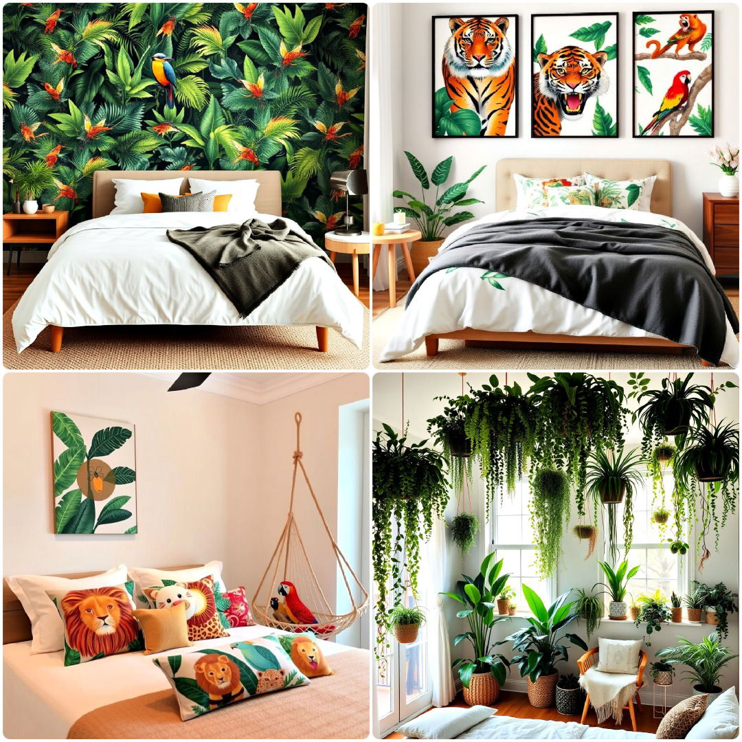 25 Jungle-Themed Bedroom Ideas for Nature Lovers