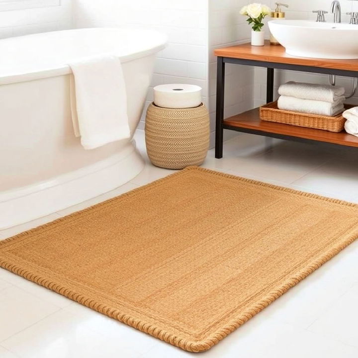 jute rugs for bathroom