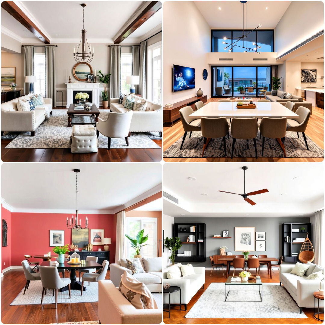 30 Living Room Dining Room Combos For a Cohesive Look