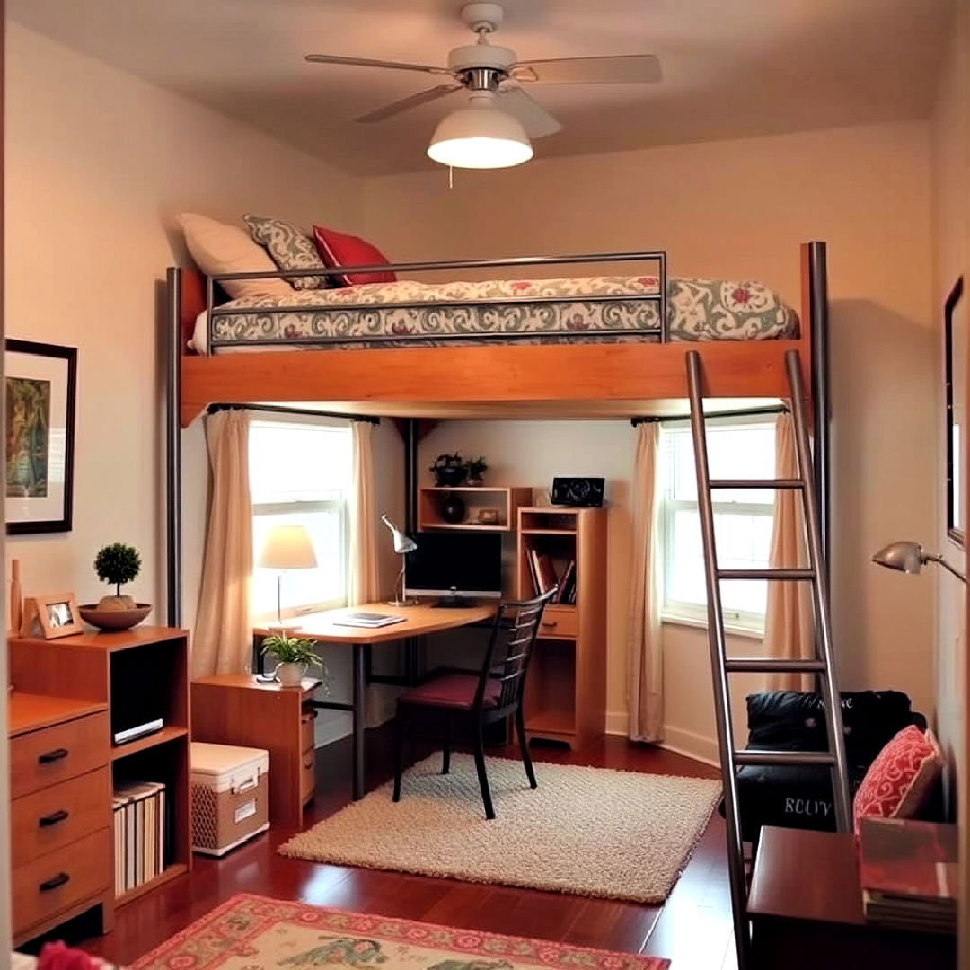 loft bed for small space