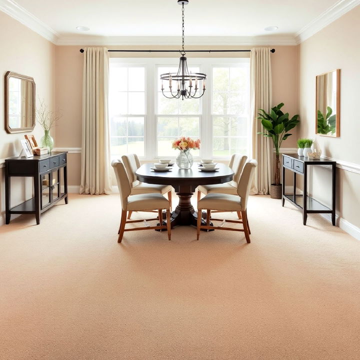 low pile carpet for dining room