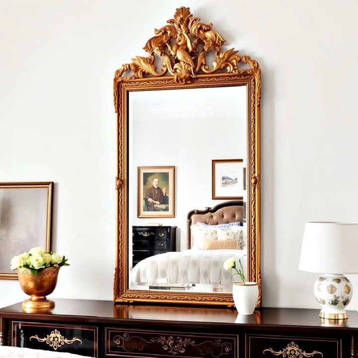 luxurious chinoiserie style mirror