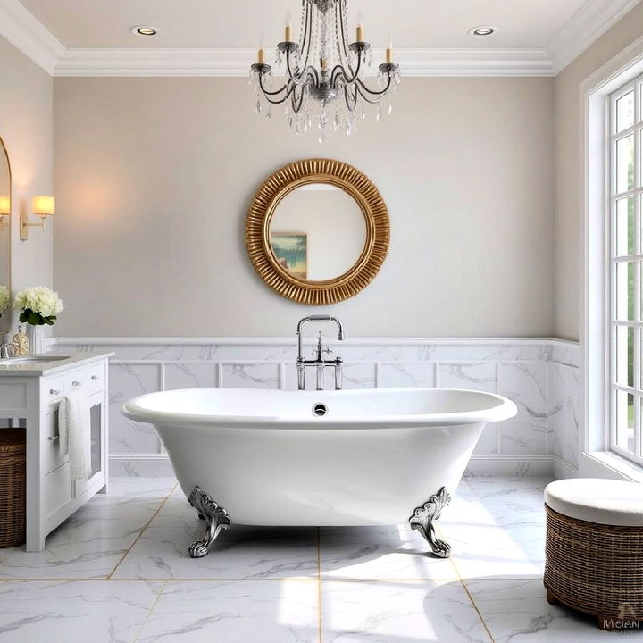 luxurious freestanding tubs as a centerpiece bathroom