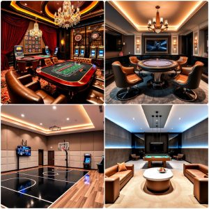 luxury game room ideas