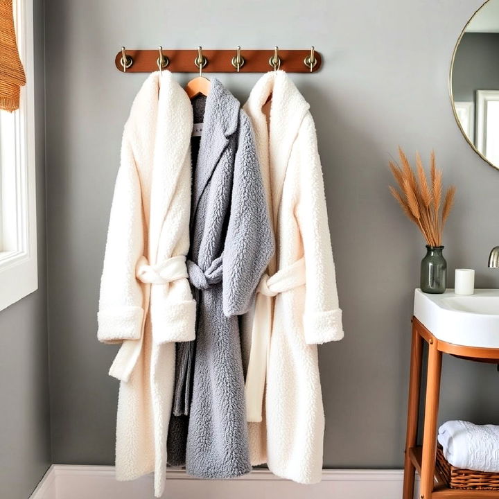 luxury keep thick plush bathrobes