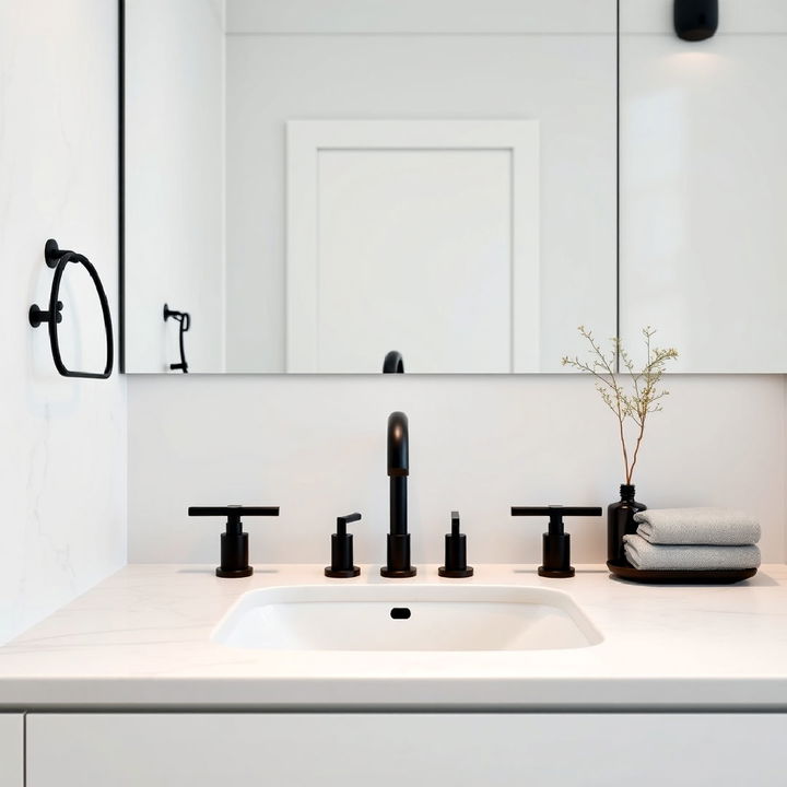 matte black bathroom faucets