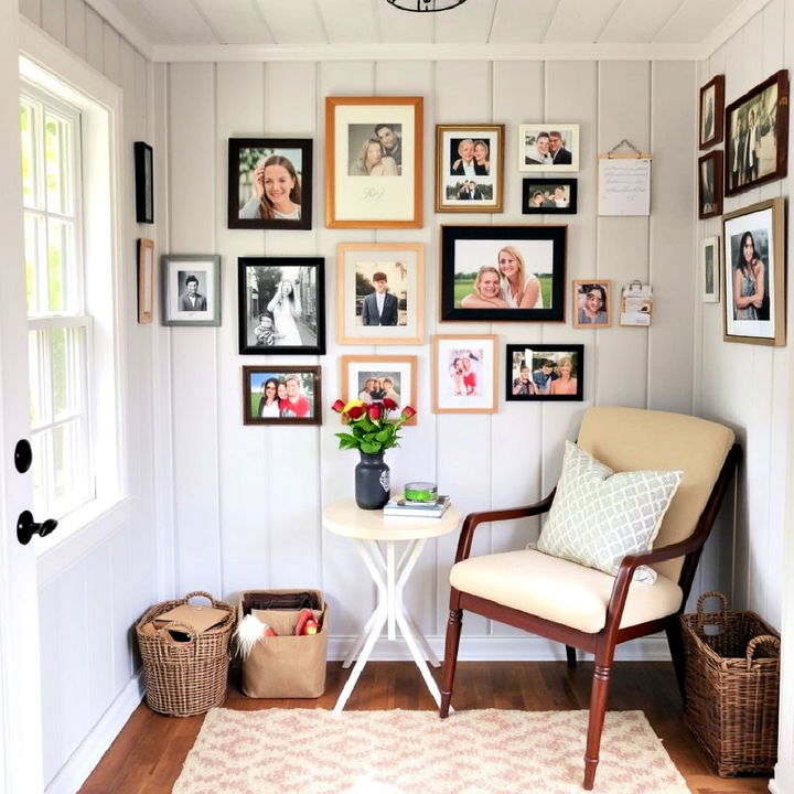 memory lane corner idea