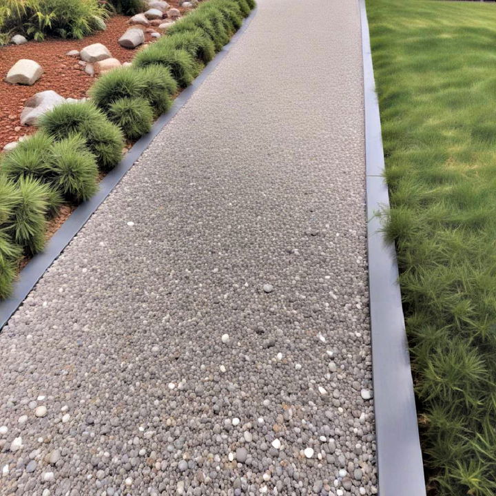 metal gravel driveway edging