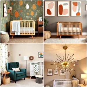 mid century modern nursery ideas