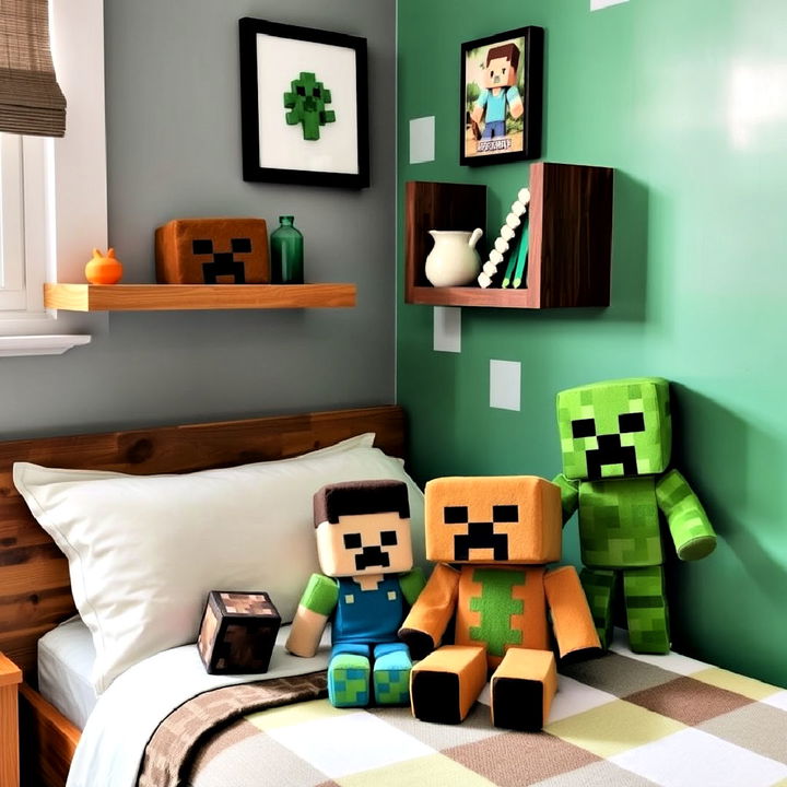 minecraft villager plush toys