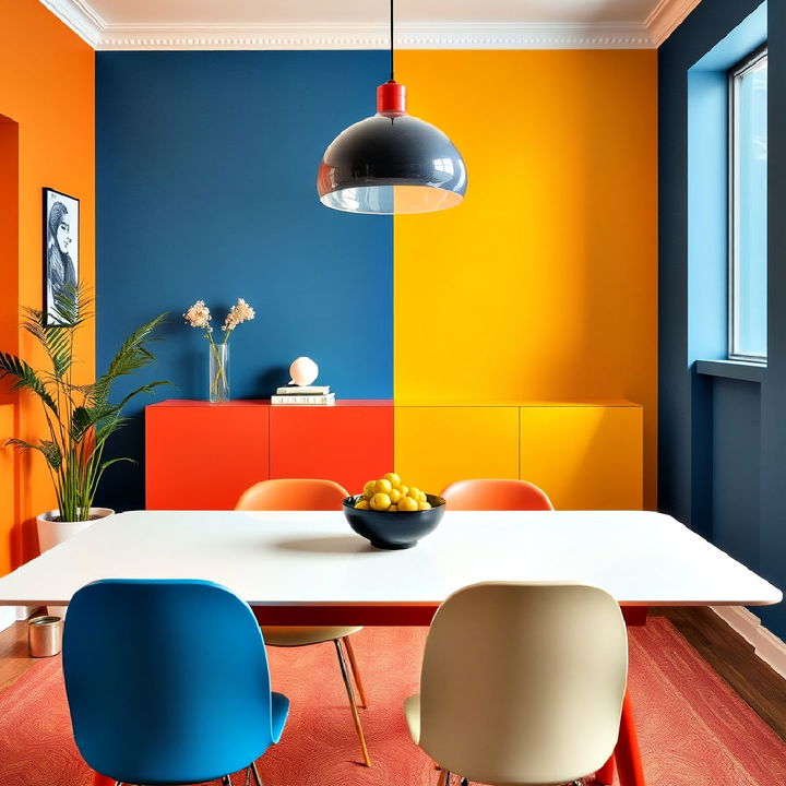 modern color blocked designs