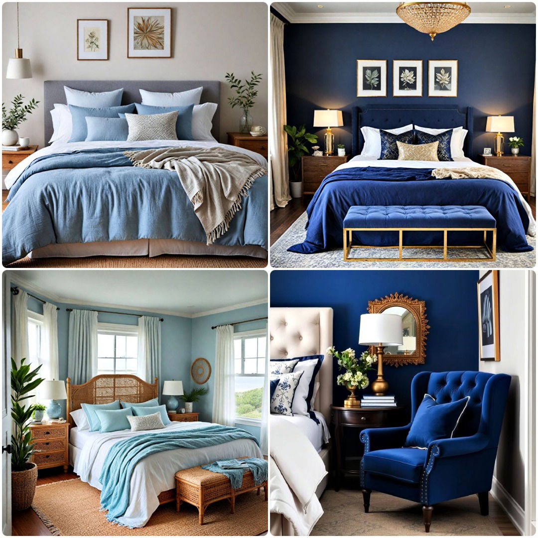 15 Moody Blue Bedroom Ideas That Inspire Relaxation